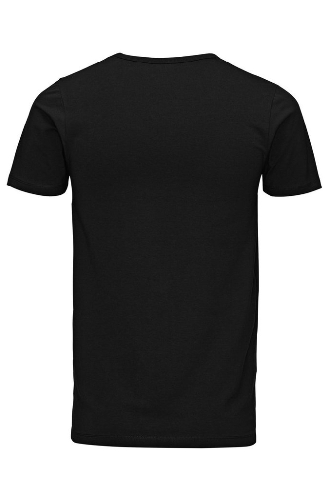 BASIC V-NECK TEE S/S NOOS 12059219 Black